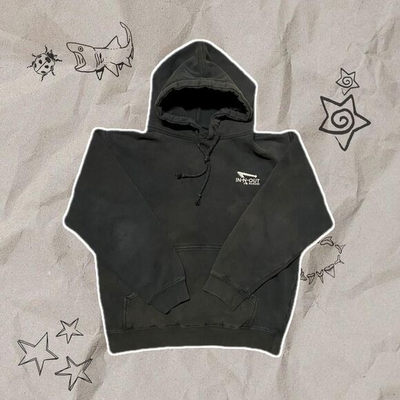 In N Out Burger Black Hoodie - Size XS - Picture 1 of 3
